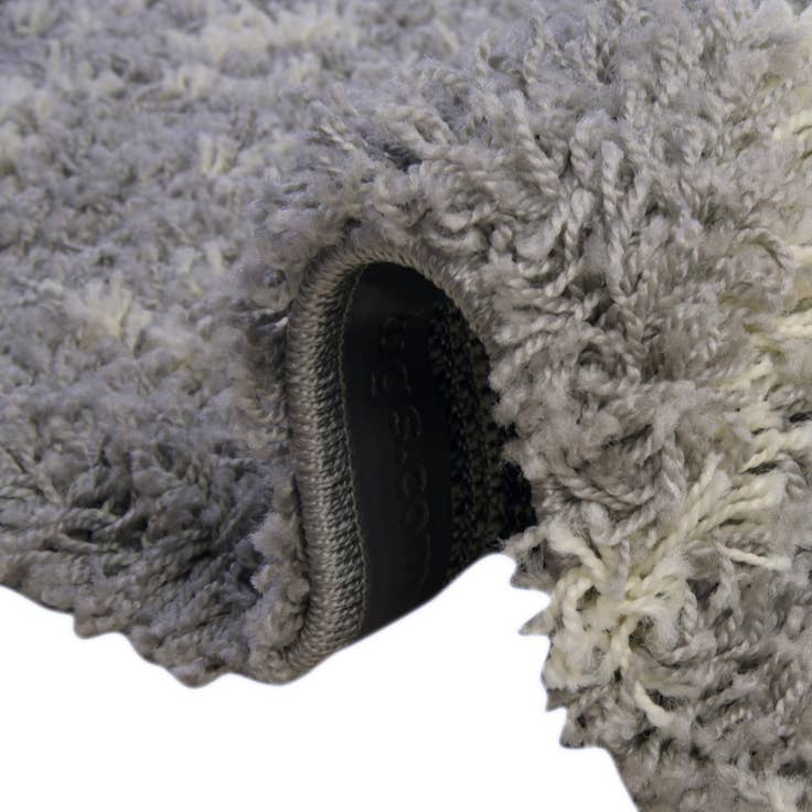 Detail image of 2' x 5' Moroccan Trellis Shag Runner Rug