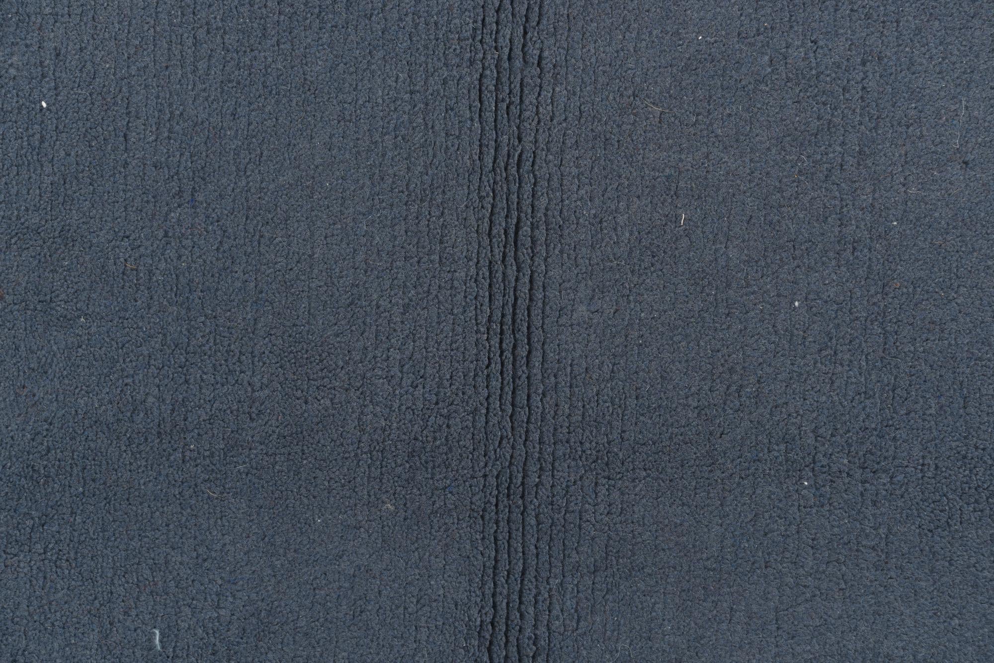 2' 4 x 4' 7 Hand Knotted Nepal Wool Runner Rug