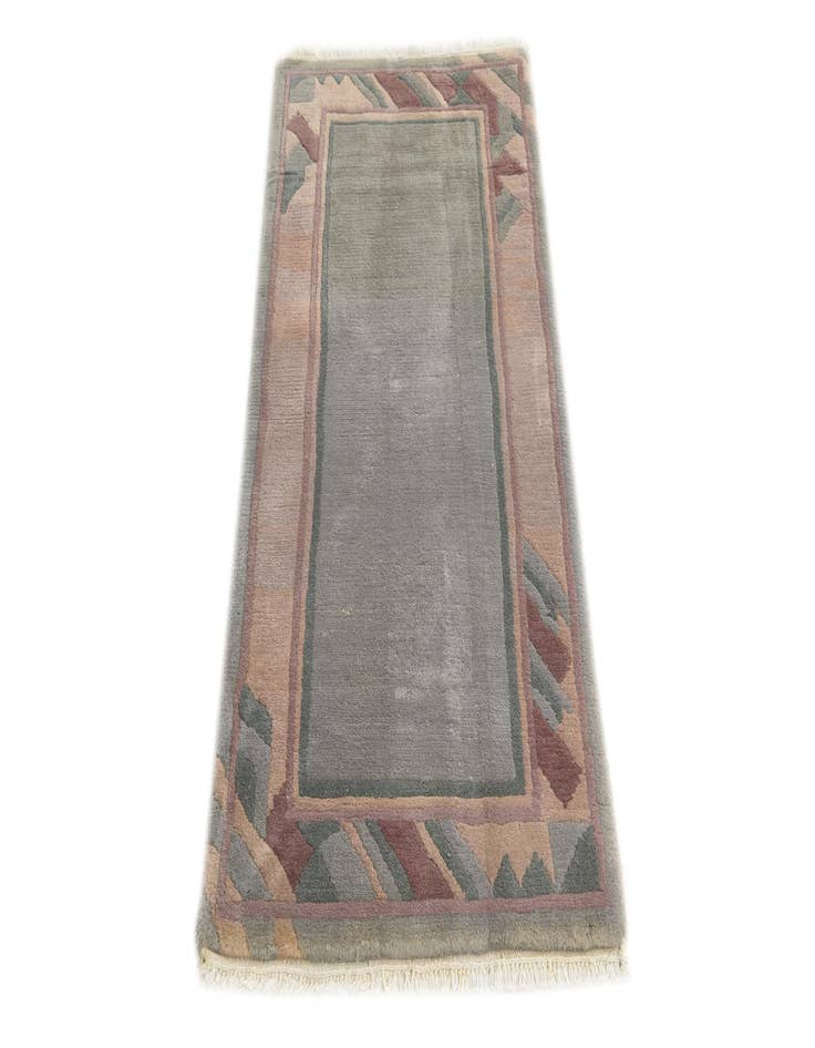 Detail image of 2' 3 x 4' 10  Hand Knotted Nepal Wool Runner Rug