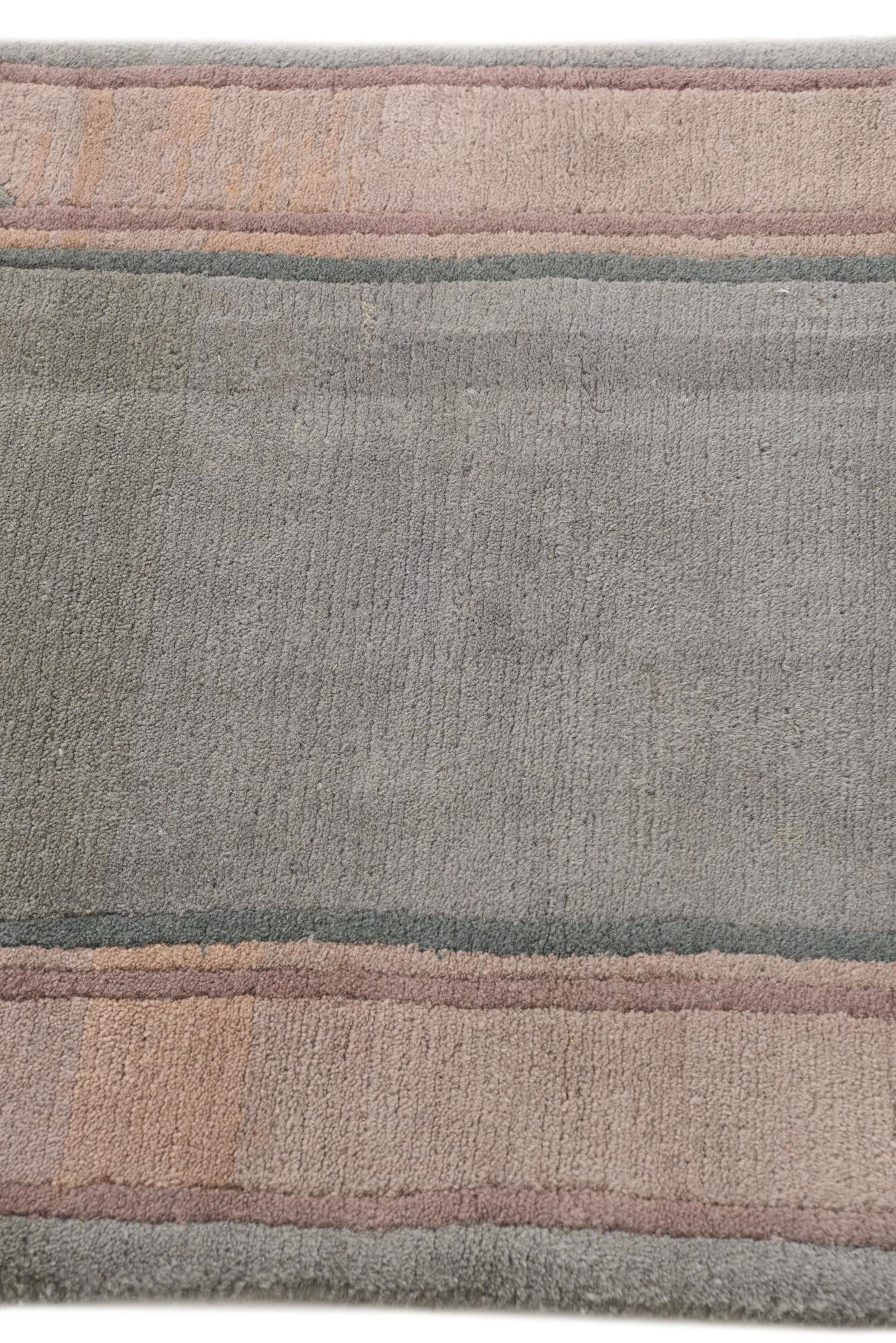 2' 3 x 4' 10 Hand Knotted Nepal Wool Runner Rug