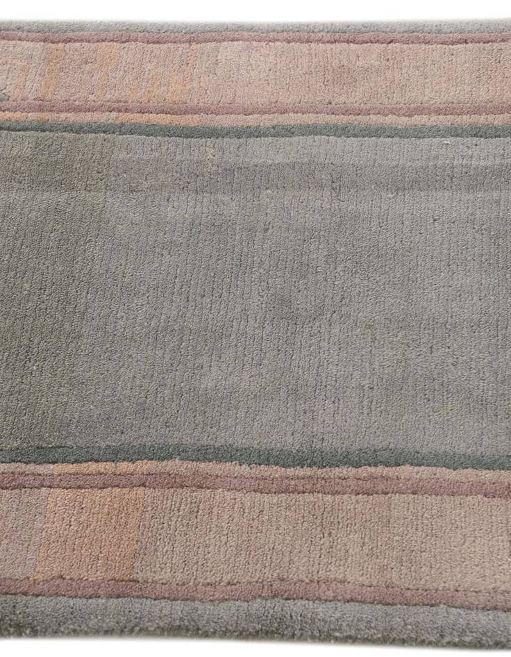 Detail image of 2' 3 x 4' 10  Hand Knotted Nepal Wool Runner Rug