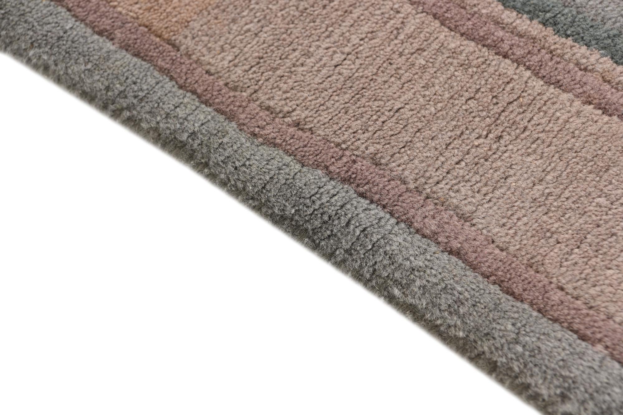 2' 3 x 4' 10 Hand Knotted Nepal Wool Runner Rug