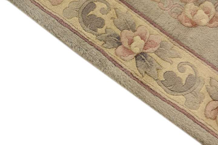 2' 3 x 4' 9 Hand Knotted Nepal Wool Runner Rug