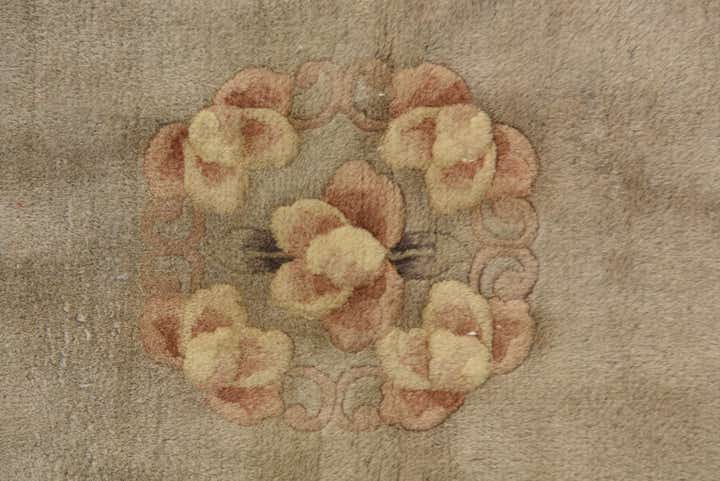 2' 3 x 4' 9 Hand Knotted Nepal Wool Runner Rug