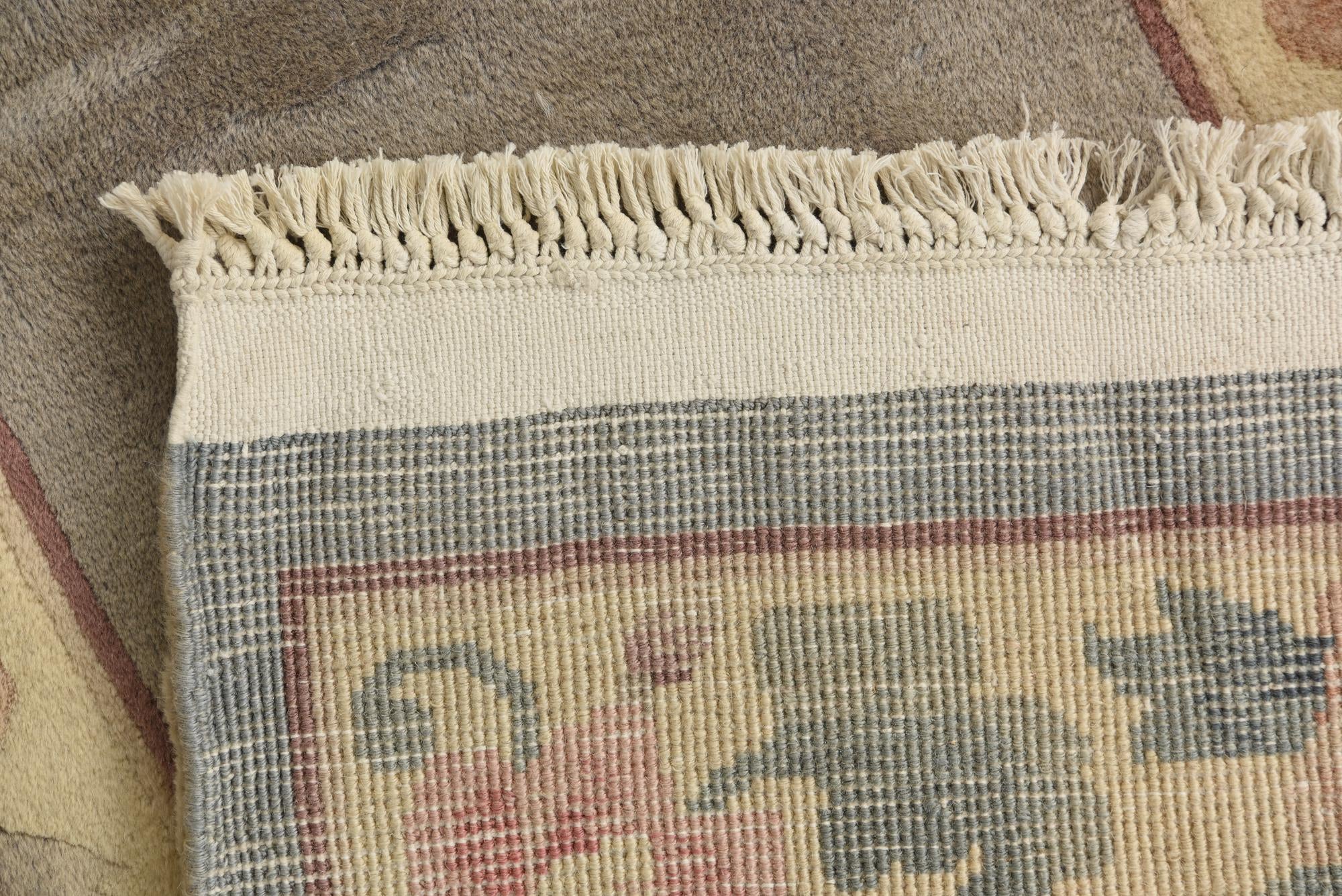 2' 3 x 4' 9 Hand Knotted Nepal Wool Runner Rug