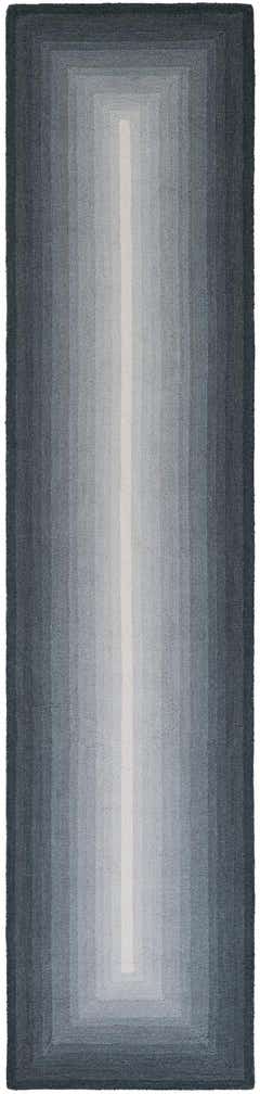 2' 7 x 12' Ombre Wool Runner Rug