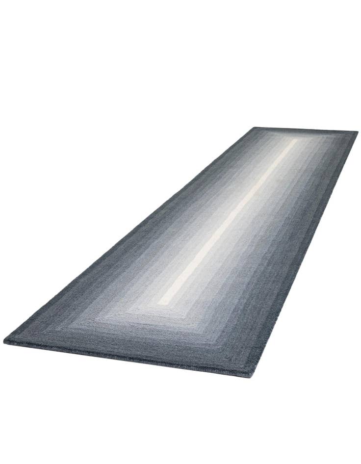 Detail image of 2' 7 x 12' Ombre Wool Runner Rug