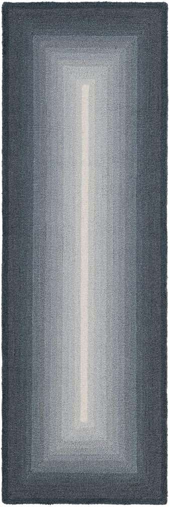 2' x 6' 1 Ombre Wool Runner Rug