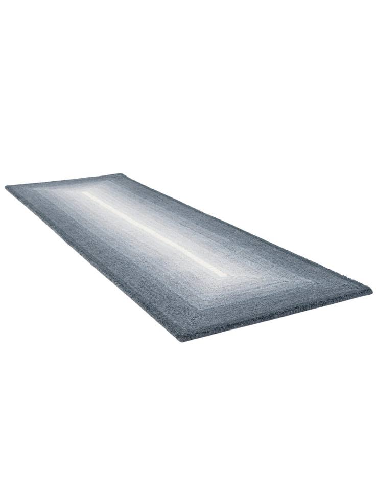 Detail image of 2' x 6' 1 Ombre Wool Runner Rug