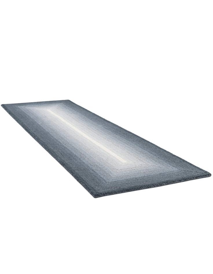 Detail image of 2' x 6' 1 Ombre Wool Runner Rug