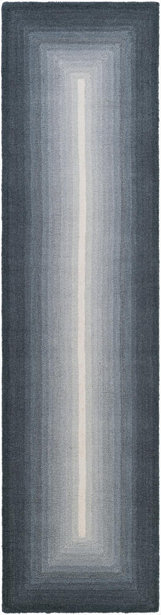 2' x 8' Ombre Wool Runner Rug