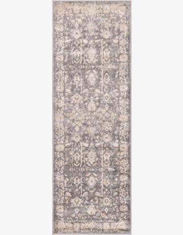 Gray Oregon Runner Rug