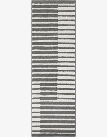 Gray Oslo Runner Rug