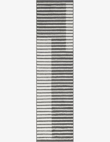 Gray Oslo Runner Rug