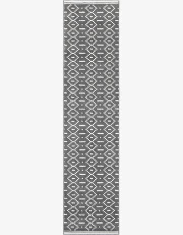 Gray Oslo Runner Rug