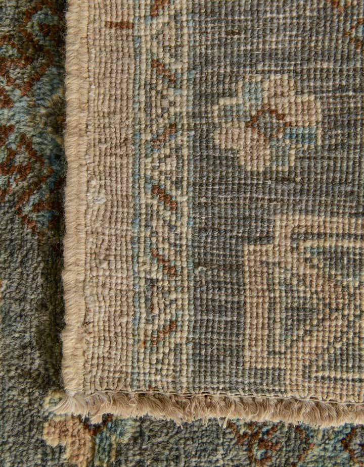 1' 9 x 11' 10 Hand Knotted Oushak Wool Runner Rug