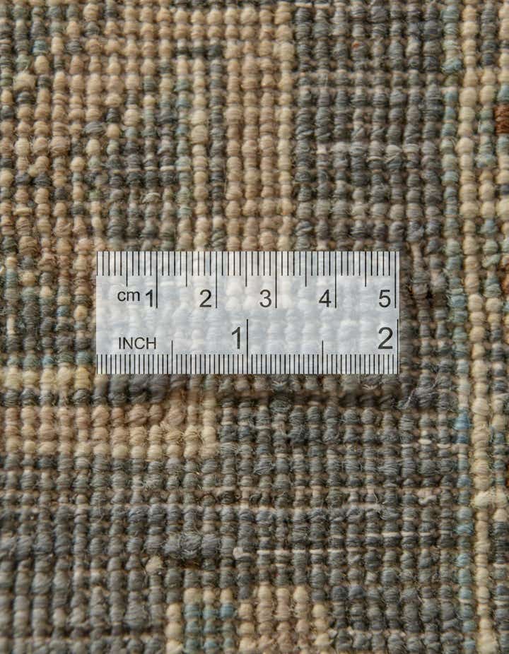1' 9 x 11' 10 Hand Knotted Oushak Wool Runner Rug