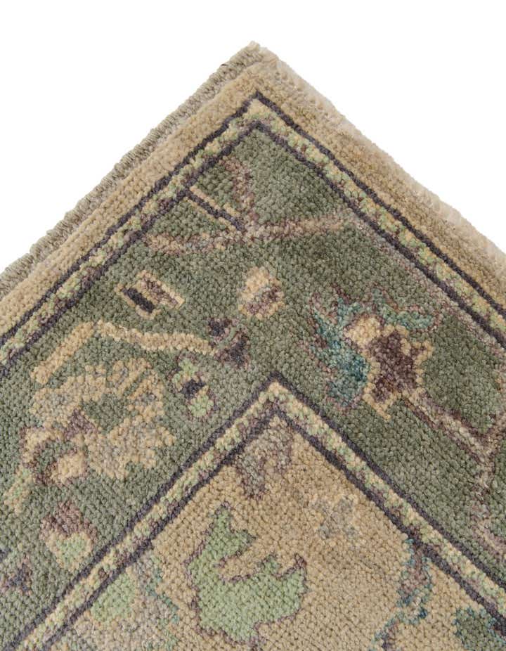 2' 10 x 13' 2 Hand Knotted Oushak Wool Runner Rug