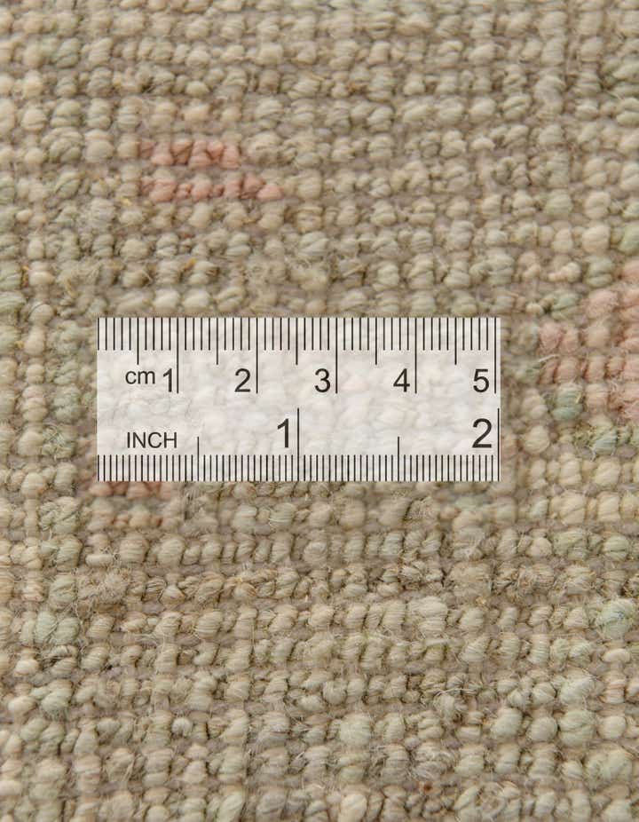 2' 8 x 9' 10 Hand Knotted Oushak Wool Runner Rug