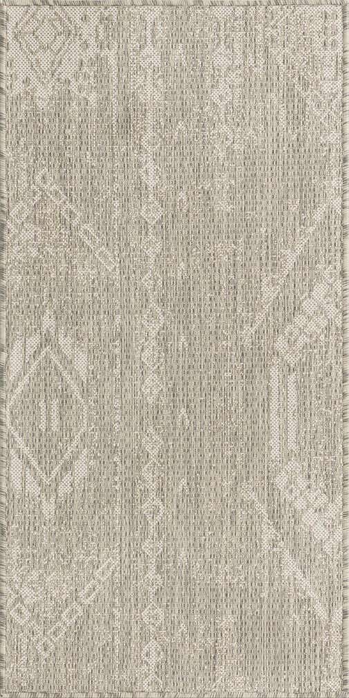 2' x 4' Easy-Clean Bohemian Indoor / Outdoor Runner Rug