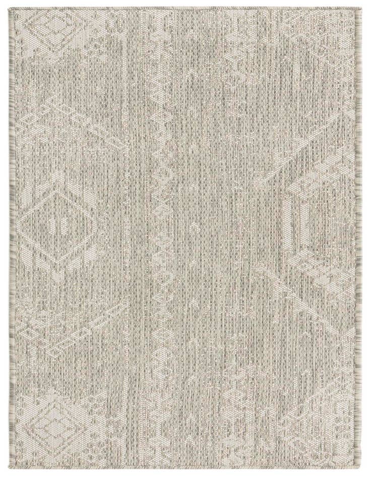 Detail image of 2' x 5' Easy-Clean Bohemian Indoor / Outdoor Runner Rug