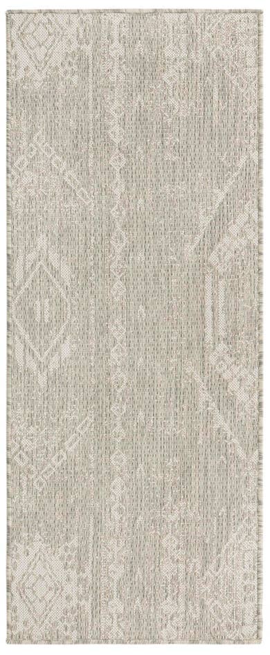 Detail image of 2' x 5' Easy-Clean Bohemian Indoor / Outdoor Runner Rug