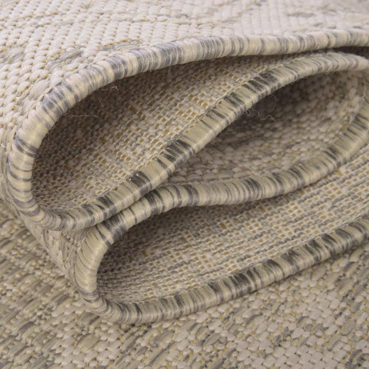 Detail image of 2' x 5' Easy-Clean Bohemian Indoor / Outdoor Runner Rug