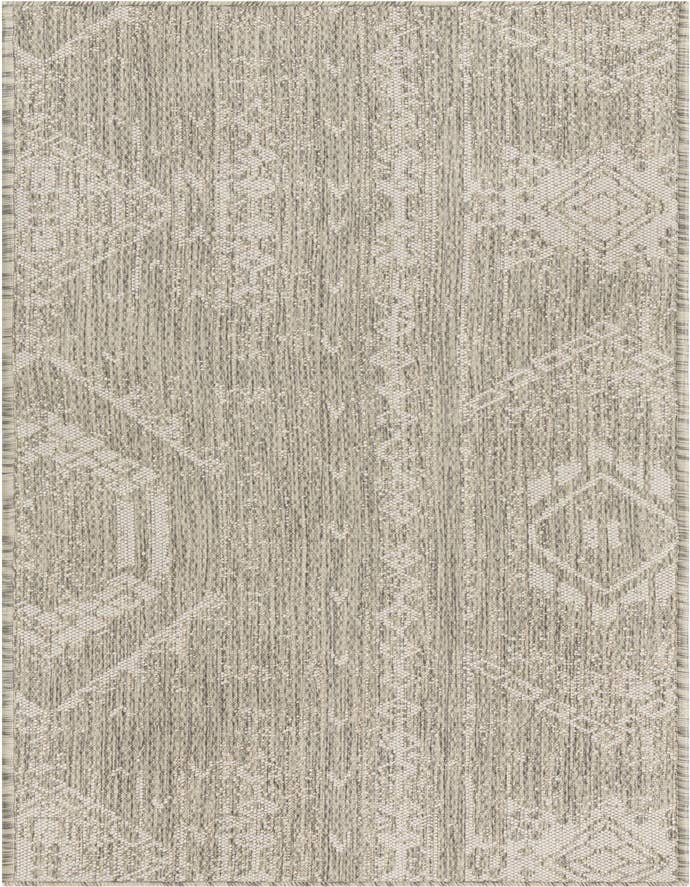 Detail image of 2' x 6' Easy-Clean Bohemian Indoor / Outdoor Runner Rug