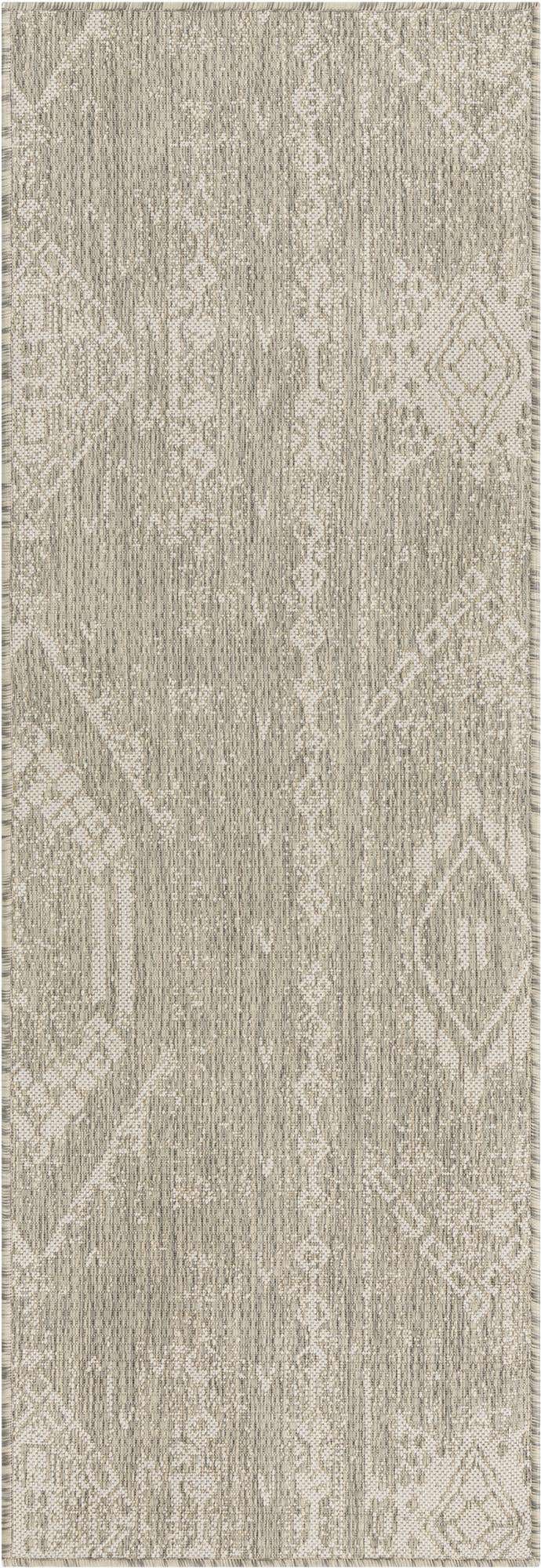 2' x 6' Easy-Clean Bohemian Indoor / Outdoor Runner Rug