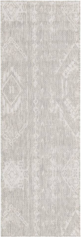 Detail image of 2' x 8' Easy-Clean Bohemian Indoor / Outdoor Runner Rug