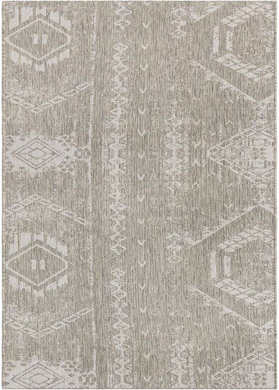 3' 3 x 12' Easy-Clean Bohemian Indoor / Outdoor Runner Rug