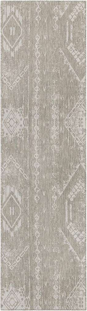 3' 3 x 12' Easy-Clean Bohemian Indoor / Outdoor Runner Rug