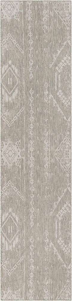 3' 3 x 14' Easy-Clean Bohemian Indoor / Outdoor Runner Rug
