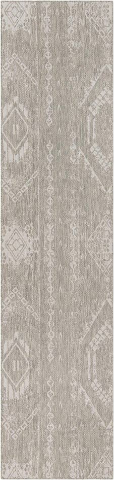 Detail image of 3' 3 x 14' Easy-Clean Bohemian Indoor / Outdoor Runner Rug