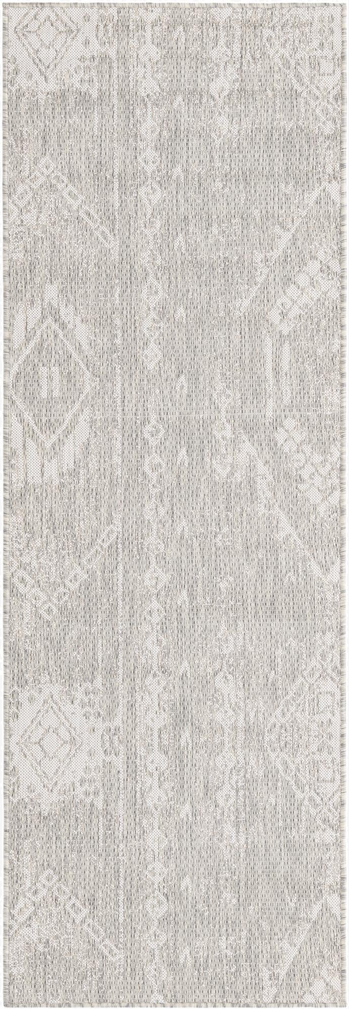 2' x 8'  Washable Bohemian Indoor / Outdoor Runner Rug