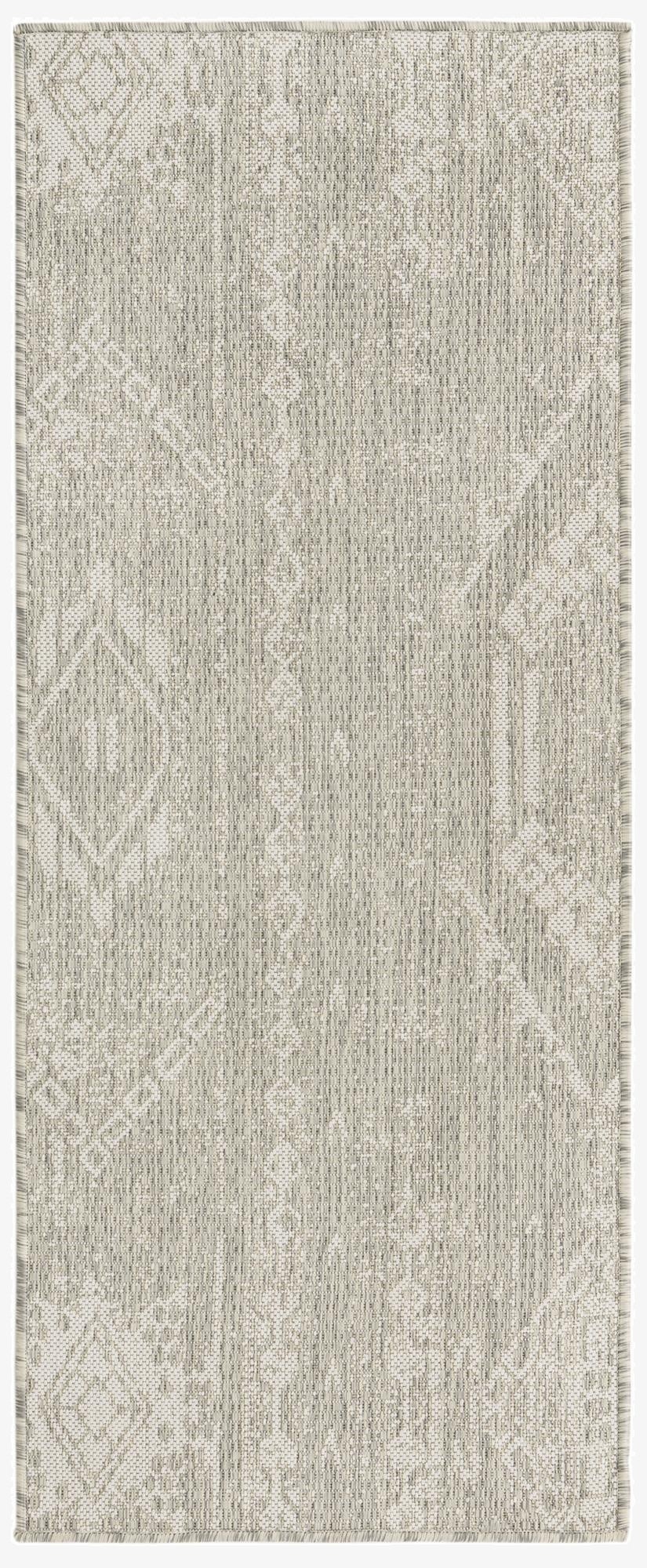 2' x 5'  Washable Bohemian Indoor / Outdoor Runner Rug