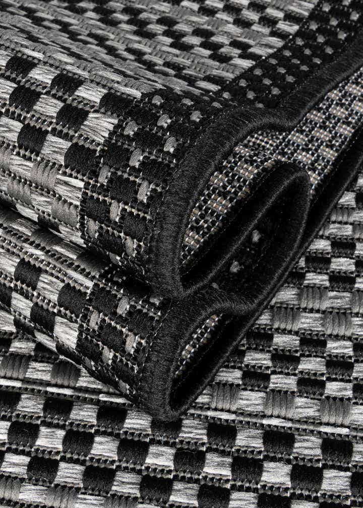 2' 2 x 6' Easy-Clean Border Indoor / Outdoor Runner Rug