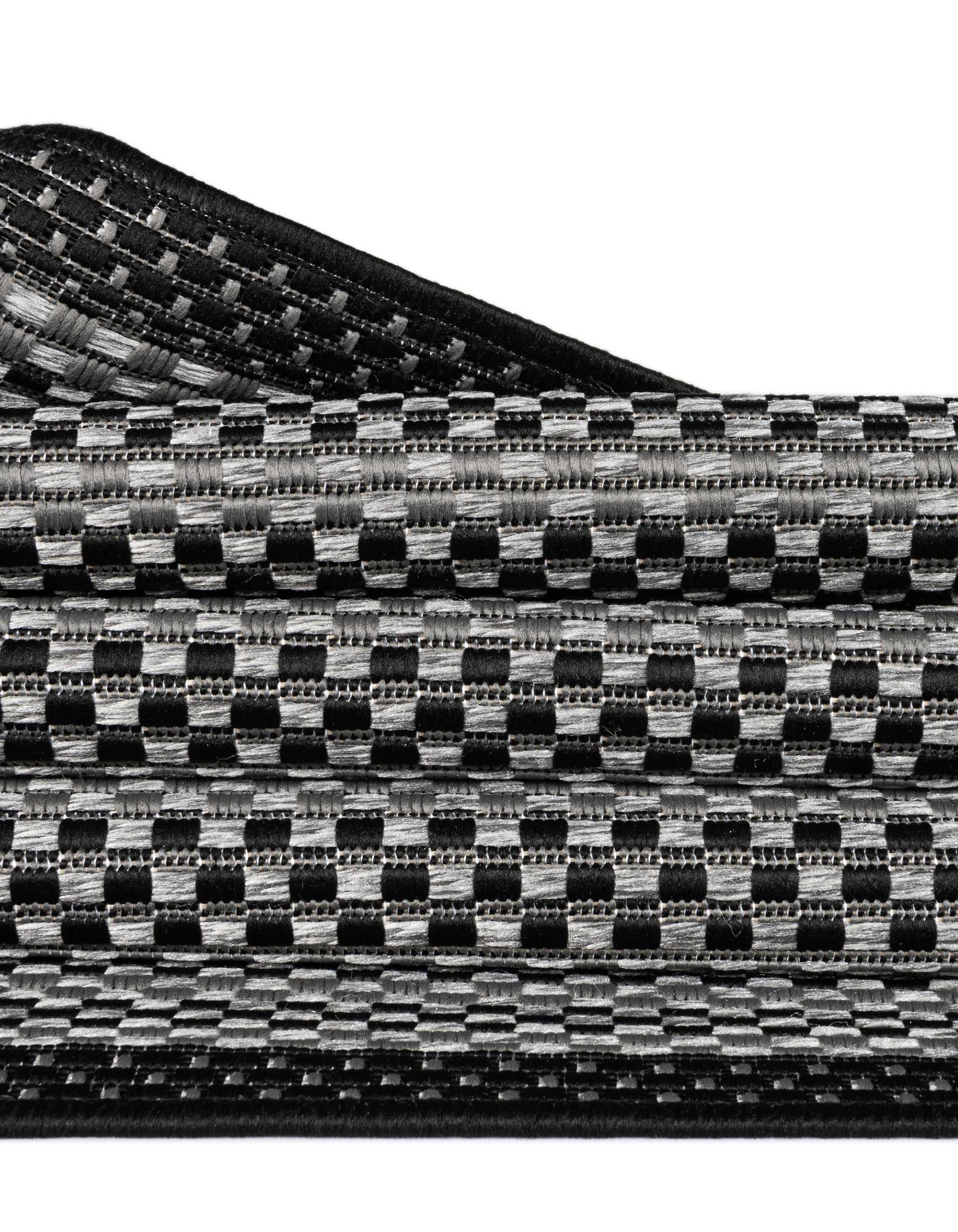 2' 2 x 6' Easy-Clean Border Indoor / Outdoor Runner Rug