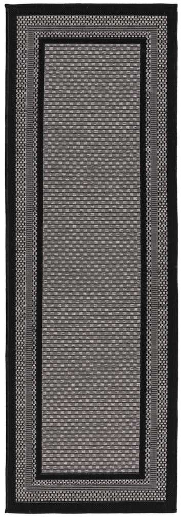 2' 2 x 6' Easy-Clean Border Indoor / Outdoor Runner Rug