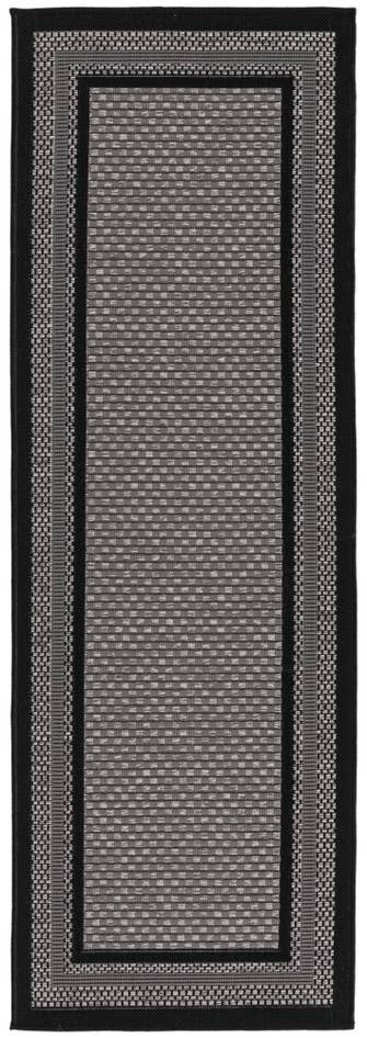 Detail image of 2' 2 x 6' Easy-Clean Border Indoor / Outdoor Runner Rug