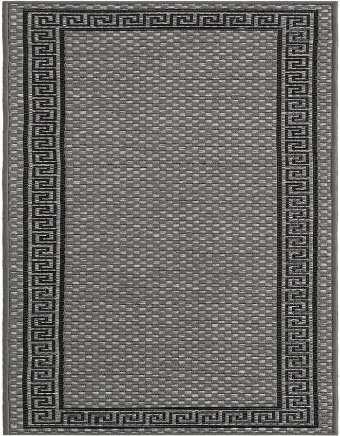 Detail image of 2' x 6' Easy-Clean Border Indoor / Outdoor Runner Rug