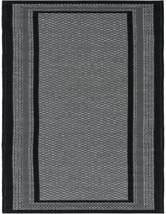Detail image of 2' x 8' Easy-Clean Border Indoor / Outdoor Runner Rug