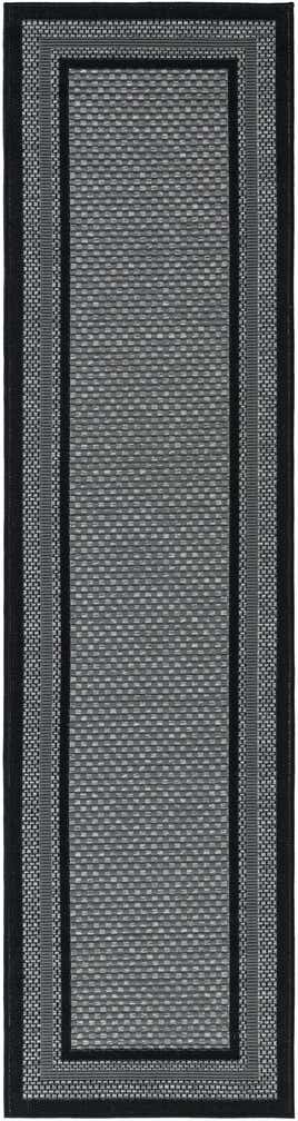2' x 8' Easy-Clean Border Indoor / Outdoor Runner Rug