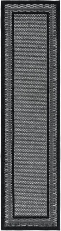 Detail image of 2' x 8' Easy-Clean Border Indoor / Outdoor Runner Rug