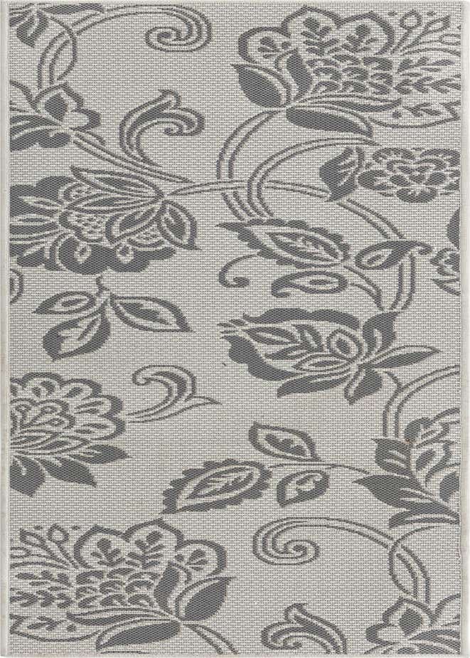 2' 2 x 6' Easy-Clean Botanical Indoor / Outdoor Runner Rug