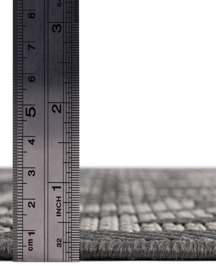 Detail image of 2' 2 x 6'  Washable Botanical Indoor / Outdoor Runner Rug