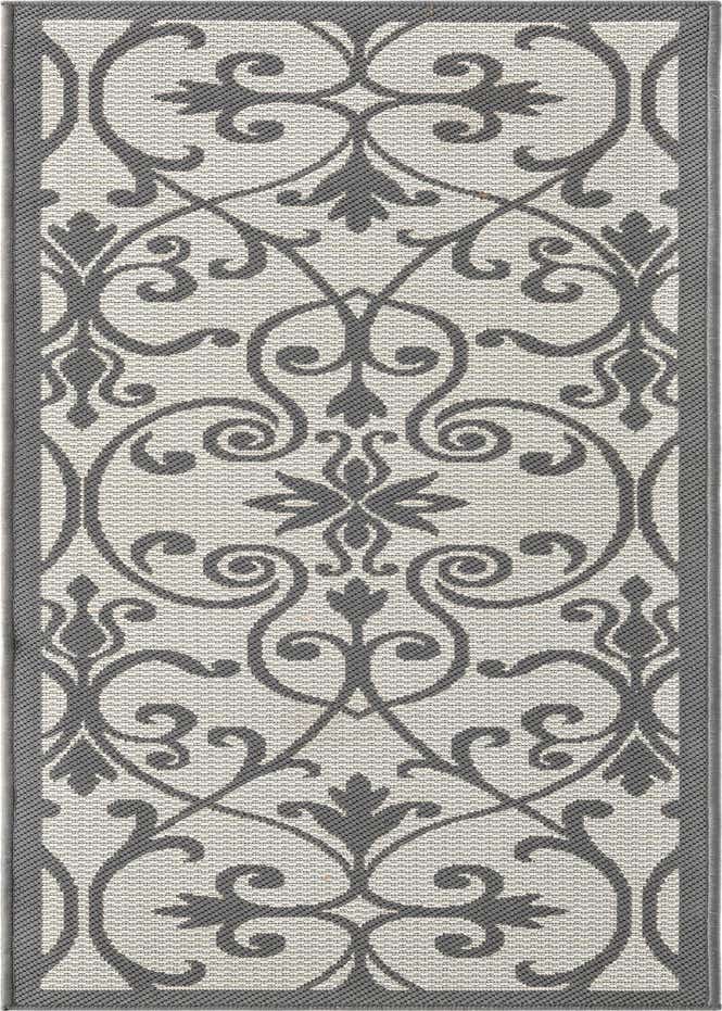 2' 2 x 6' Easy-Clean Botanical Indoor / Outdoor Runner Rug