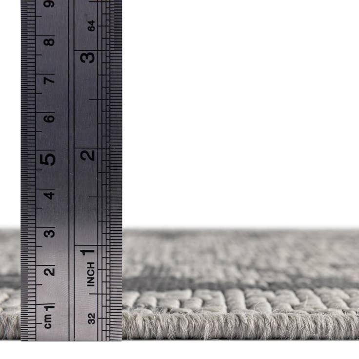 Detail image of 2' 2 x 6' Easy-Clean Botanical Indoor / Outdoor Runner Rug