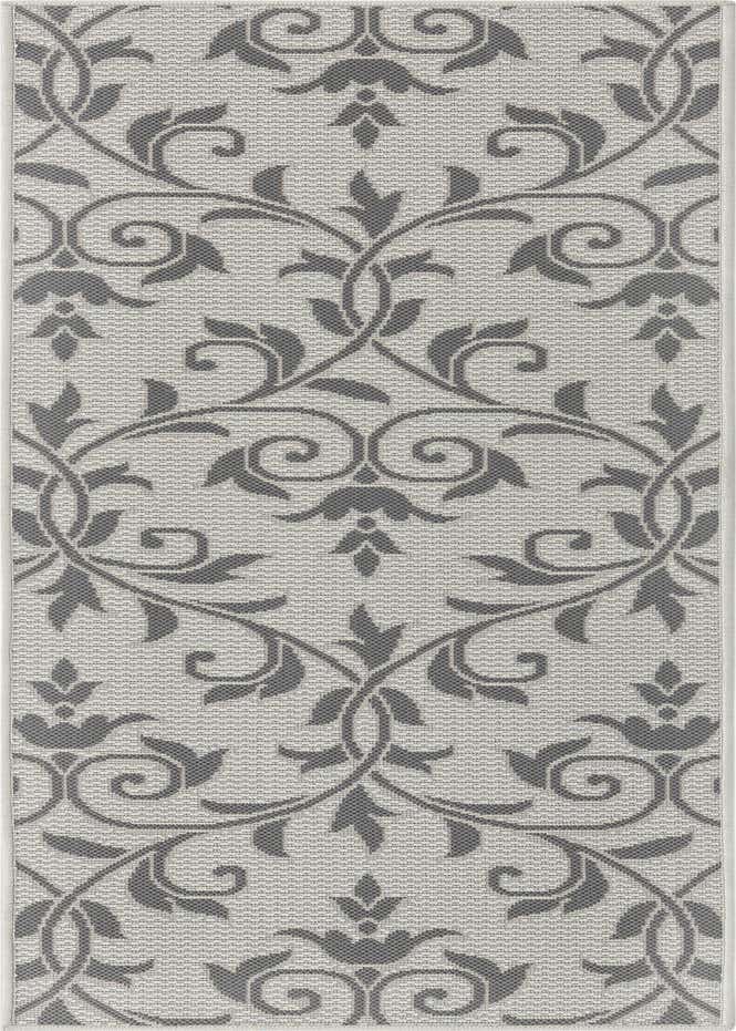 2' 2 x 6' Easy-Clean Botanical Indoor / Outdoor Runner Rug