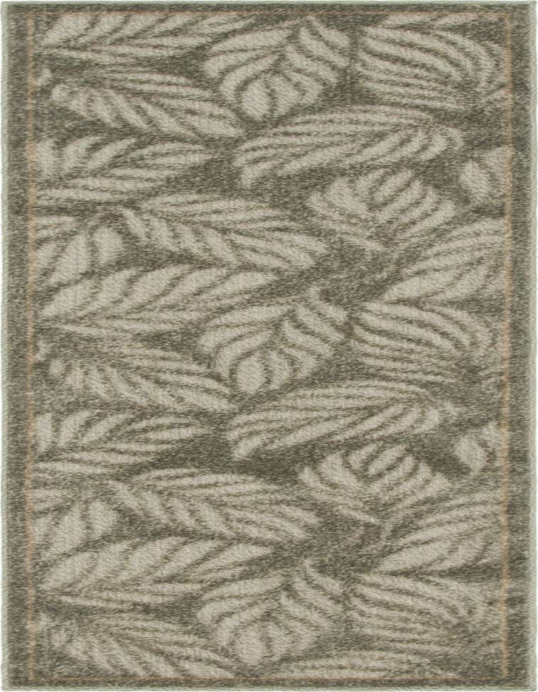 2' x 6' Easy-Clean Botanical Indoor / Outdoor Runner Rug